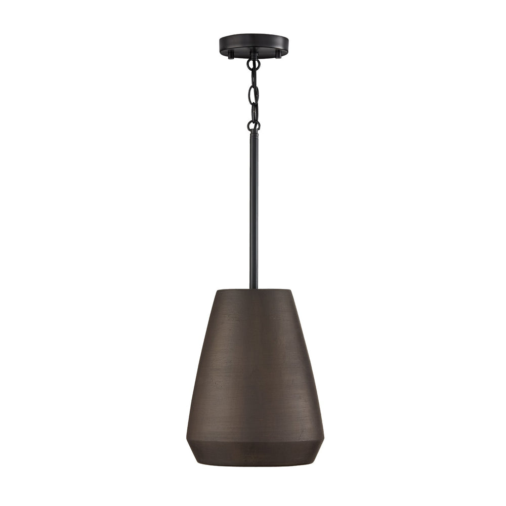 Capital Lighting - One Light Pendant - Della - Terracotta Umber- Union Lighting Luminaires Decor