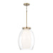 Capital Lighting - One Light Pendant - Joss - Aged Brass- Union Lighting Luminaires Decor