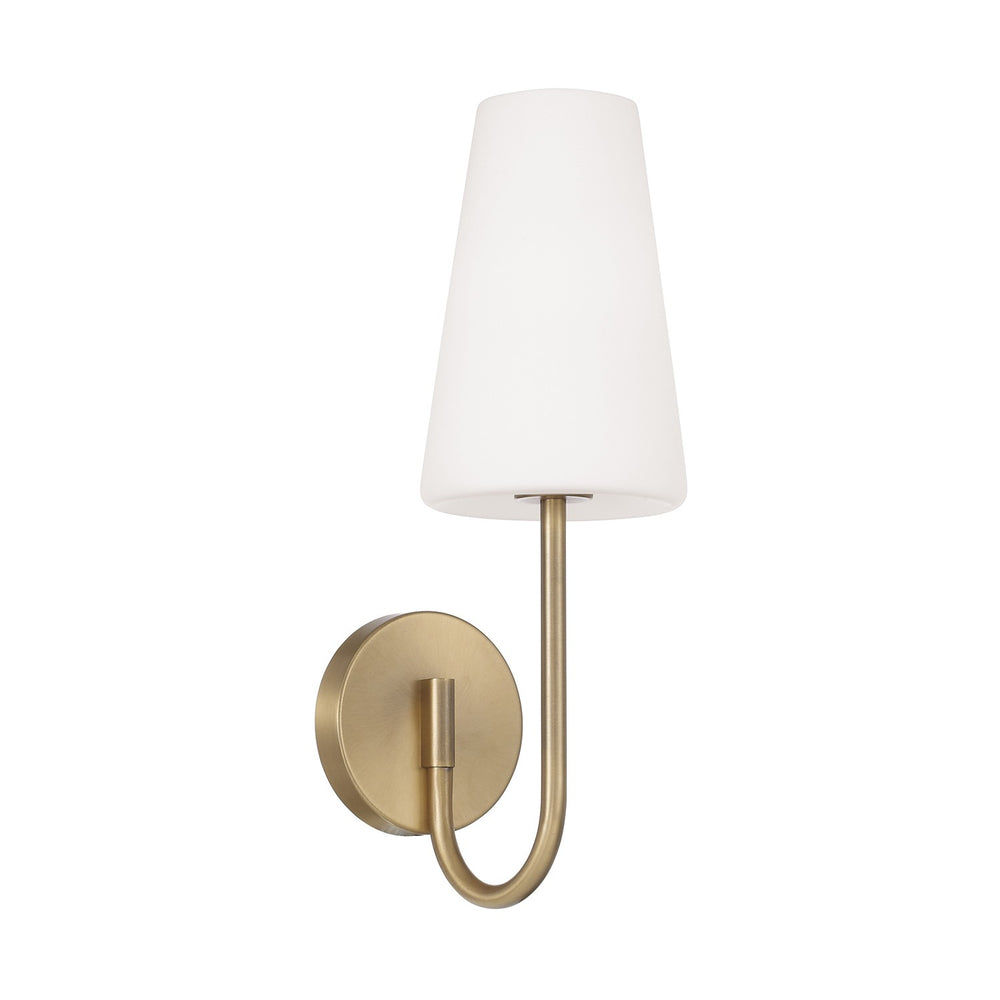 Capital Lighting - One Light Wall Sconce - Averitt - Aged Brass- Union Lighting Luminaires Decor