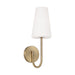 Capital Lighting - One Light Wall Sconce - Averitt - Aged Brass- Union Lighting Luminaires Decor