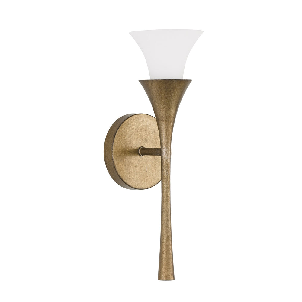 Capital Lighting - One Light Wall Sconce - Nola - Mystic Luster- Union Lighting Luminaires Decor