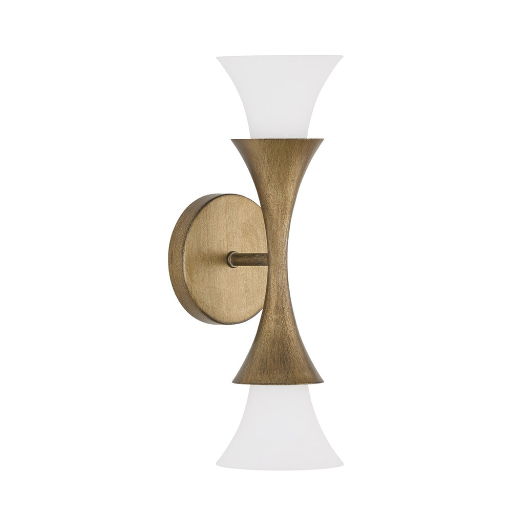 Capital Lighting - Two Light Wall Sconce - Nola - Mystic Luster- Union Lighting Luminaires Decor