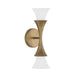 Capital Lighting - Two Light Wall Sconce - Nola - Mystic Luster- Union Lighting Luminaires Decor