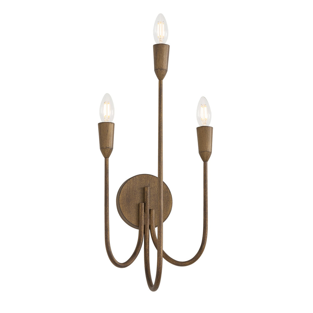 Capital Lighting - Three Light Wall Sconce - Marley - Mystic Bronze- Union Lighting Luminaires Decor