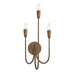 Capital Lighting - Three Light Wall Sconce - Marley - Mystic Bronze- Union Lighting Luminaires Decor