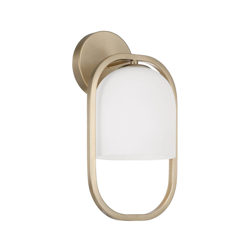 Capital Lighting - One Light Wall Sconce - Zeek - Matte Brass- Union Lighting Luminaires Decor