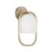 Capital Lighting - One Light Wall Sconce - Zeek - Matte Brass- Union Lighting Luminaires Decor