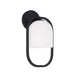 Capital Lighting - One Light Wall Sconce - Zeek - Matte Black- Union Lighting Luminaires Decor