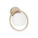 Capital Lighting - One Light Wall Sconce - Zeek - Matte Brass- Union Lighting Luminaires Decor