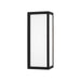 Capital Lighting - One Light Outdoor Wall Lantern - Irvin - Black- Union Lighting Luminaires Decor