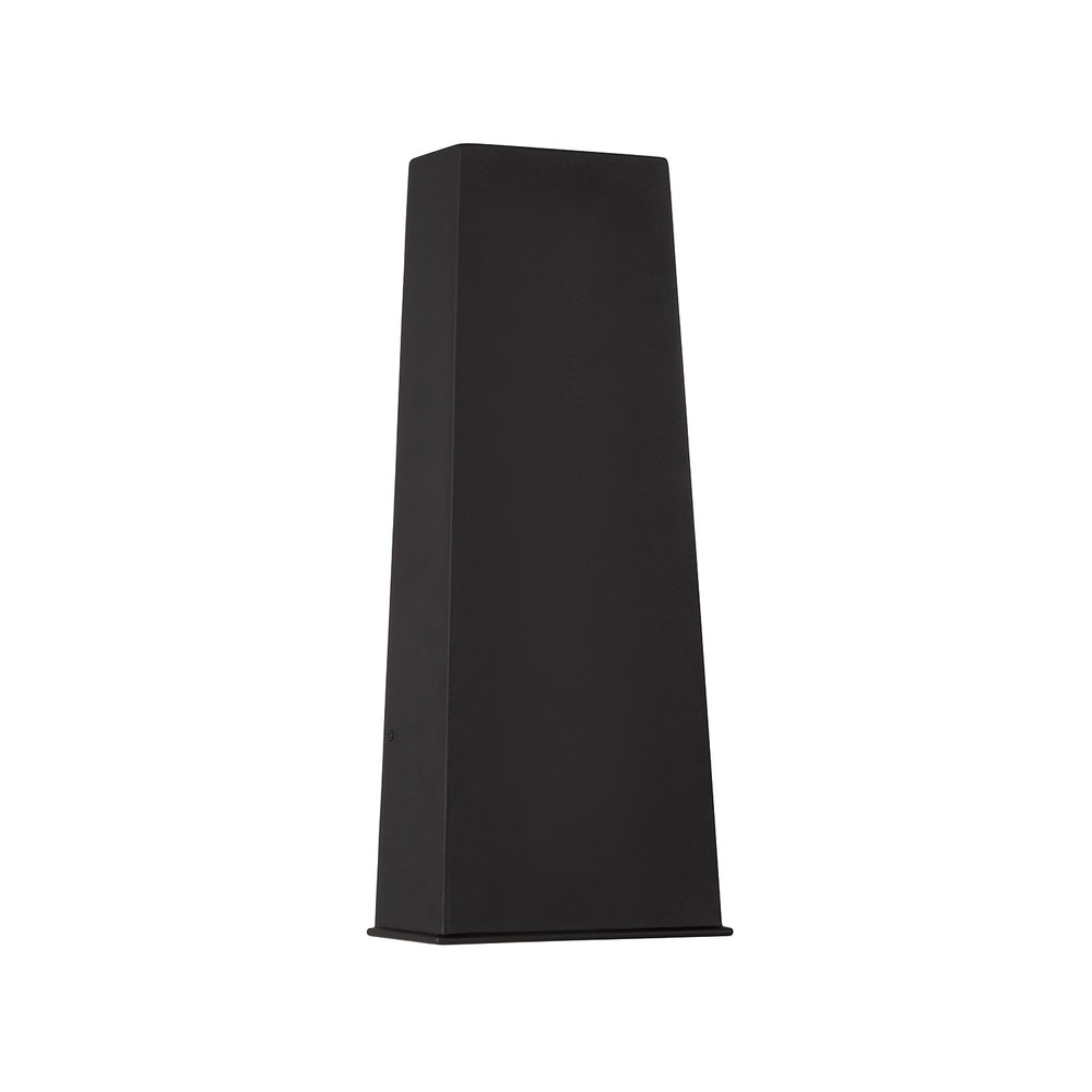 Capital Lighting - One Light Outdoor Wall Lantern - Ansel - Black- Union Lighting Luminaires Decor