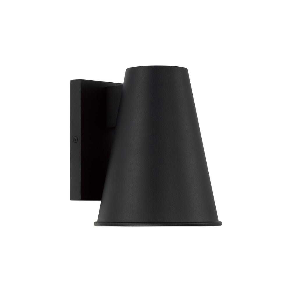 Capital Lighting - One Light Outdoor Wall Lantern - Yardley - Black- Union Lighting Luminaires Decor