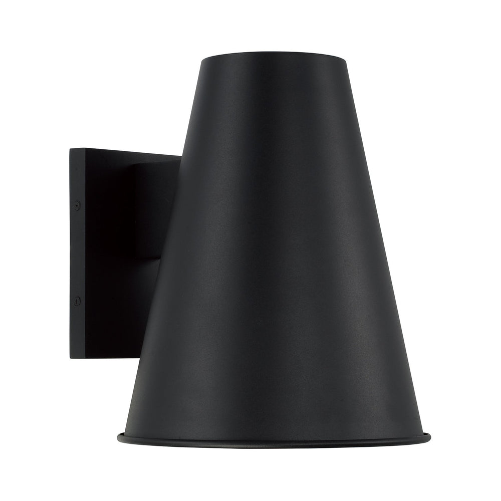 Capital Lighting - One Light Outdoor Wall Lantern - Yardley - Black- Union Lighting Luminaires Decor