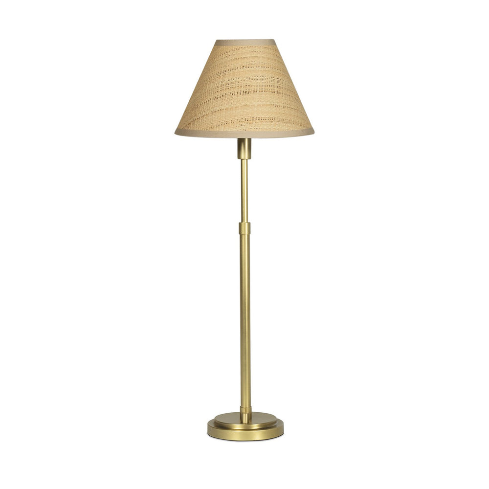 Regina Andrew Canada - One Light Buffet Lamp - Polly - Natural Brass- Union Lighting Luminaires Decor