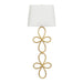 Regina Andrew Canada - One Light Wall Sconce - Minuet - Gold Leaf- Union Lighting Luminaires Decor