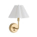 Regina Andrew Canada - One Light Wall Sconce - Polly - Natural Brass- Union Lighting Luminaires Decor
