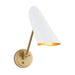 Regina Andrew Canada - One Light Wall Sconce - Vest - White- Union Lighting Luminaires Decor