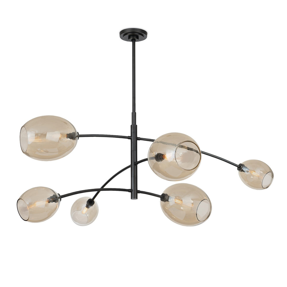 Regina Andrew Canada - Six Light Chandelier - Artemis - Oil Rubbed Bronze- Union Lighting Luminaires Decor