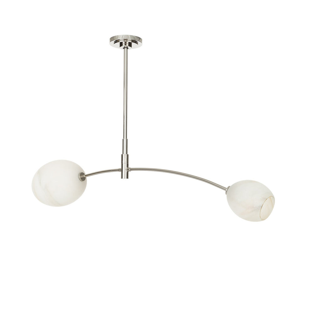 Regina Andrew Canada - Two Light Pendant - Artemis - Polished Nickel- Union Lighting Luminaires Decor