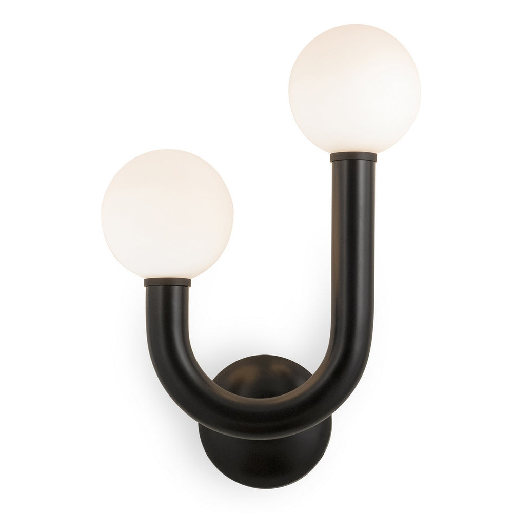 Regina Andrew Canada - LED Outdoor Wall Sconce - Happy - Black- Union Lighting Luminaires Decor