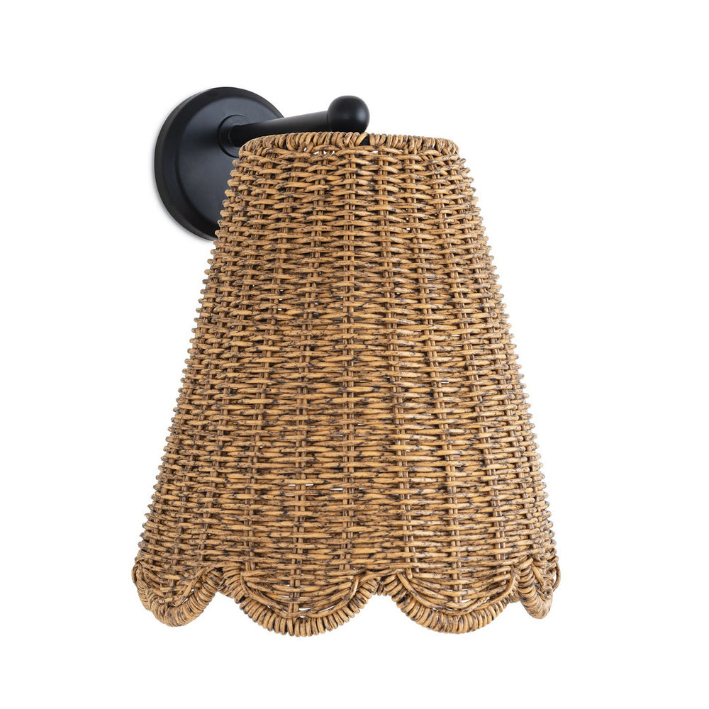 Regina Andrew Canada - One Light Wall Sconce - Summer - Black- Union Lighting Luminaires Decor