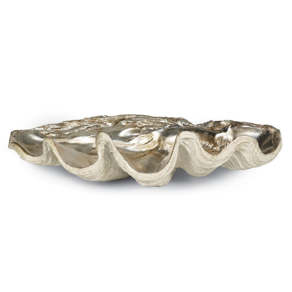 Regina Andrew Canada - Bowl - Clam - Ambered Silver Leaf- Union Lighting Luminaires Decor