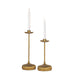 Regina Andrew Canada - Candle Holder Set - Clove - Antique Gold Leaf- Union Lighting Luminaires Decor