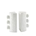 Regina Andrew Canada - Bookend Set - Sanya - White- Union Lighting Luminaires Decor