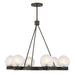 Savoy House - Six Light Chandelier - Darien - Mediterranean Bronze- Union Lighting Luminaires Decor