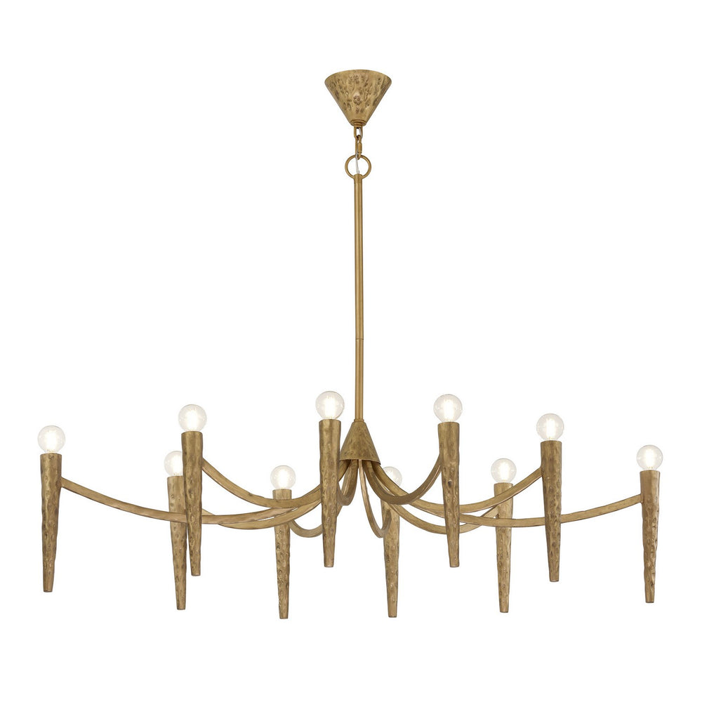 Savoy House - Ten Light Linear Chandelier - Belleza - Spumante- Union Lighting Luminaires Decor
