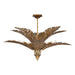Savoy House - Ten Light Chandelier - Palmera - Gold Vein- Union Lighting Luminaires Decor