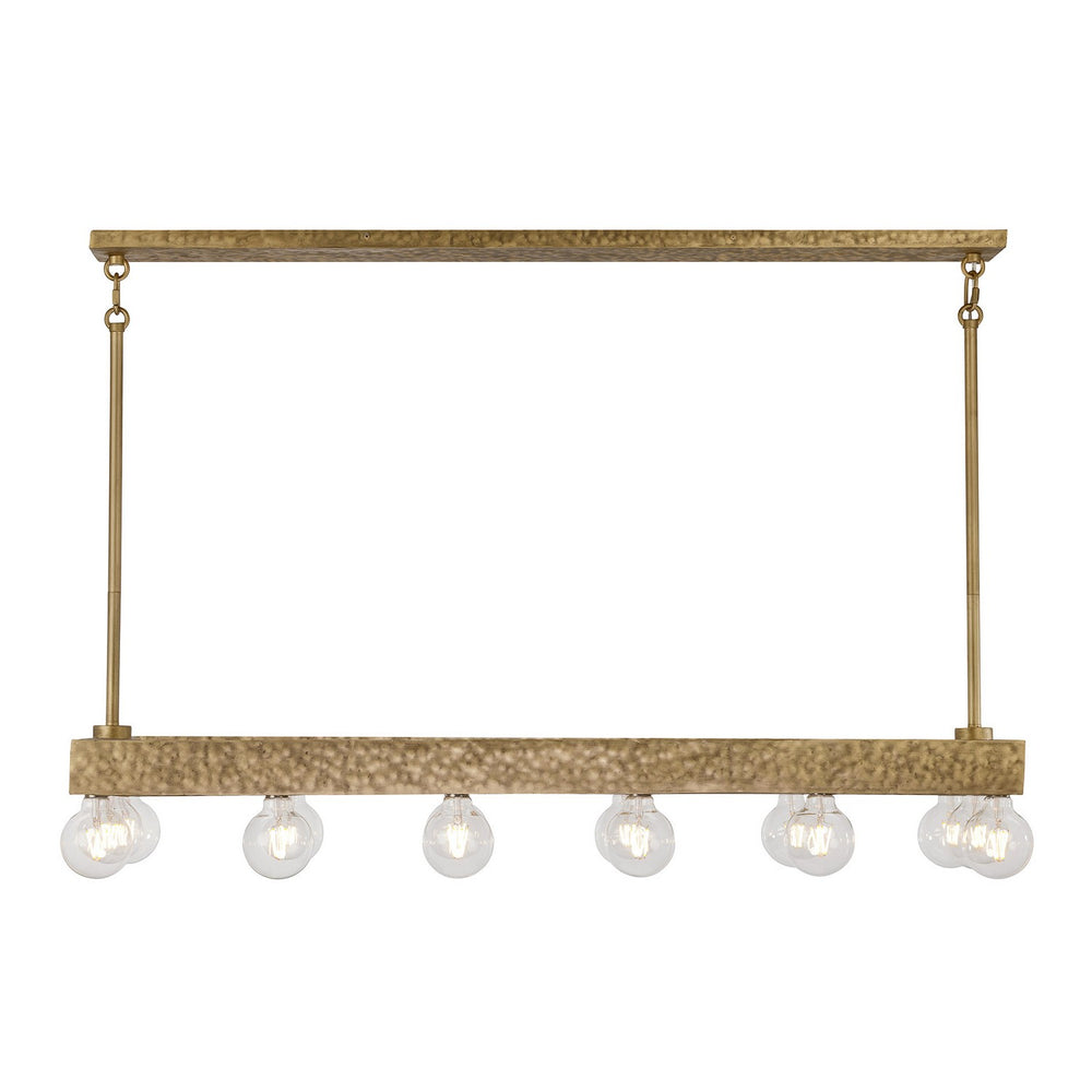 Savoy House - 14 Light Linear Chandelier - Etereo - Spumante- Union Lighting Luminaires Decor