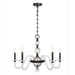 Savoy House - Five Light Chandelier - Aragon - Mediterranean Bronze- Union Lighting Luminaires Decor