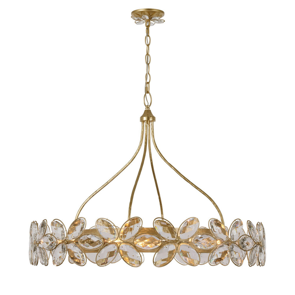 Savoy House - 14 Light Chandelier - Marbella - Gold Shimmer- Union Lighting Luminaires Decor