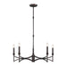 Savoy House - Five Light Chandelier - Gardner - Champagne Mist- Union Lighting Luminaires Decor
