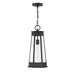 Savoy House - One Light Outdoor Hanging Lantern - Payne - Matte Black- Union Lighting Luminaires Decor
