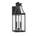 Savoy House - Two Light Outdoor Wall Lantern - Emery - Matte Black- Union Lighting Luminaires Decor