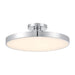 Savoy House - LED Semi-Flush Mount - Thayer - Chrome- Union Lighting Luminaires Decor