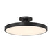 Savoy House - LED Semi-Flush Mount - Thayer - Matte Black- Union Lighting Luminaires Decor