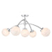 Savoy House - LED Semi-Flush Mount - Redfield - Chrome- Union Lighting Luminaires Decor