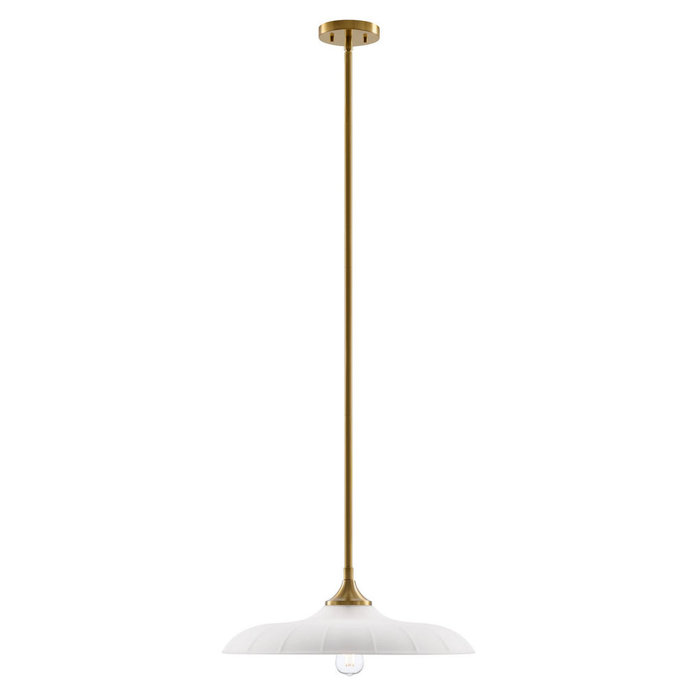 Savoy House - One Light Pendant - Hadley - Warm Brass- Union Lighting Luminaires Decor