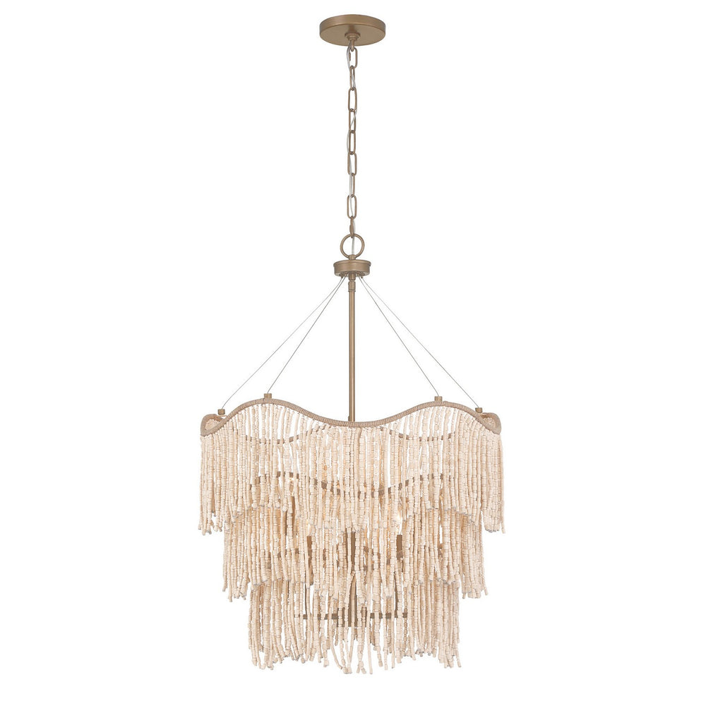 Savoy House - Six Light Pendant - Melia - Cypress- Union Lighting Luminaires Decor