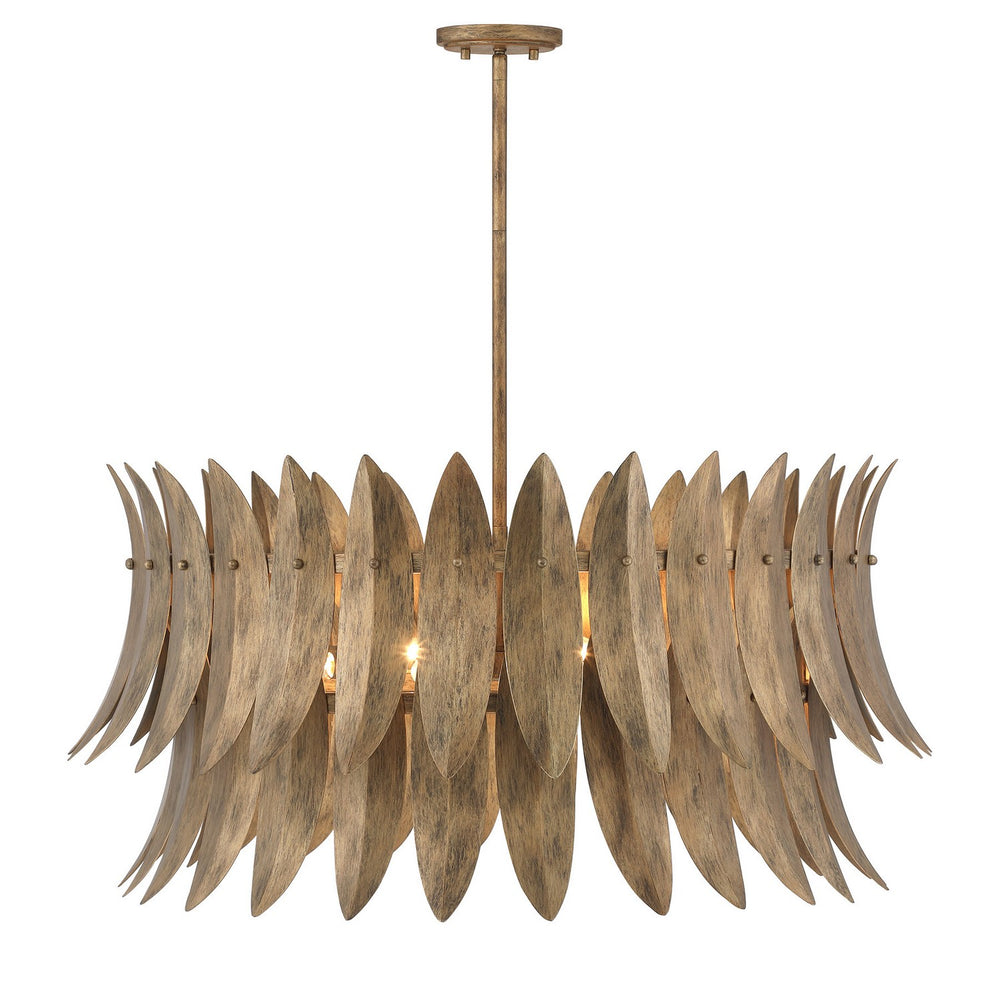Savoy House - Eight Light Pendant - Sanctuary - Coronado- Union Lighting Luminaires Decor