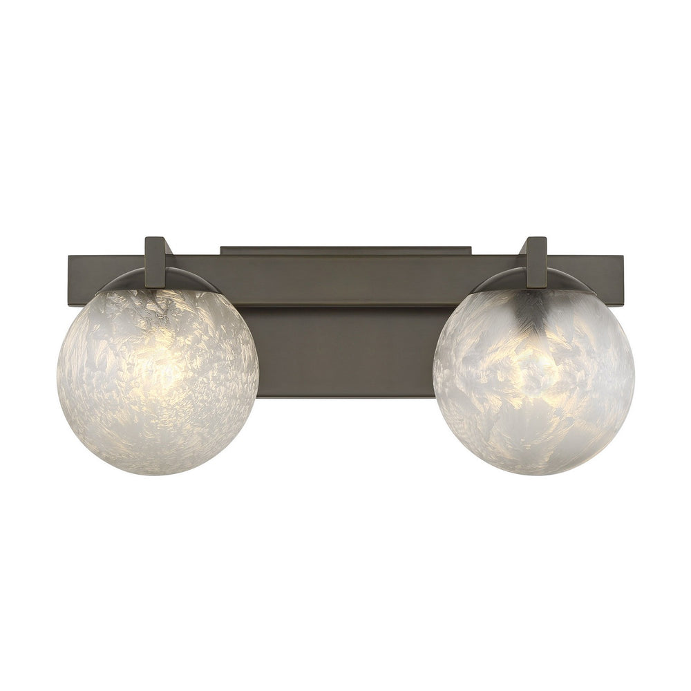 Savoy House - Two Light Bathroom Vanity - Darien - Mediterranean Bronze- Union Lighting Luminaires Decor