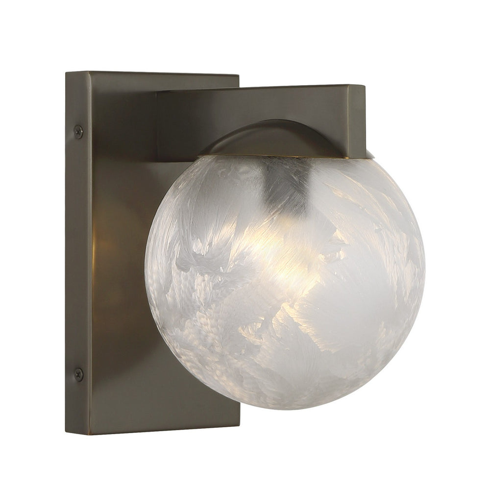 Savoy House - One Light Wall Sconce - Darien - Mediterranean Bronze- Union Lighting Luminaires Decor