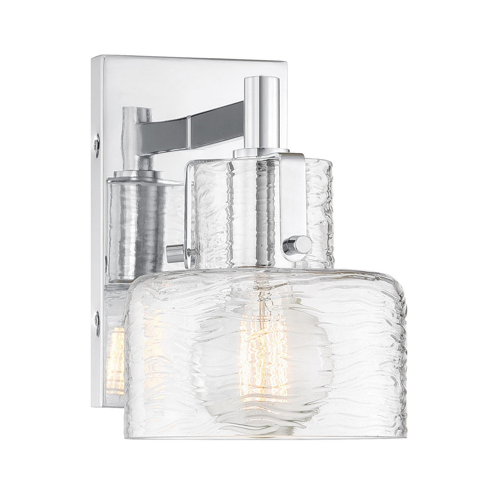 Savoy House - One Light Wall Sconce - Dover - Chrome- Union Lighting Luminaires Decor