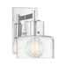 Savoy House - One Light Wall Sconce - Dover - Chrome- Union Lighting Luminaires Decor