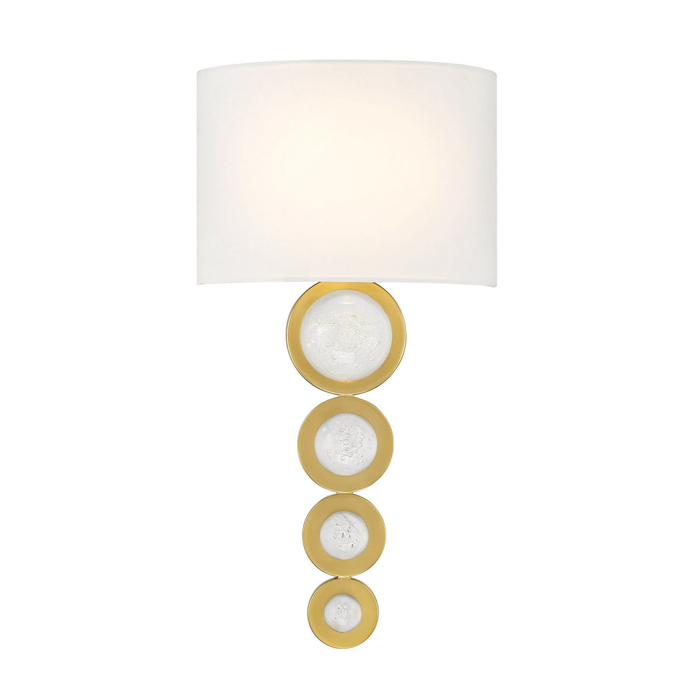 Savoy House - LED Wall Sconce - Marseille - Warm Brass- Union Lighting Luminaires Decor