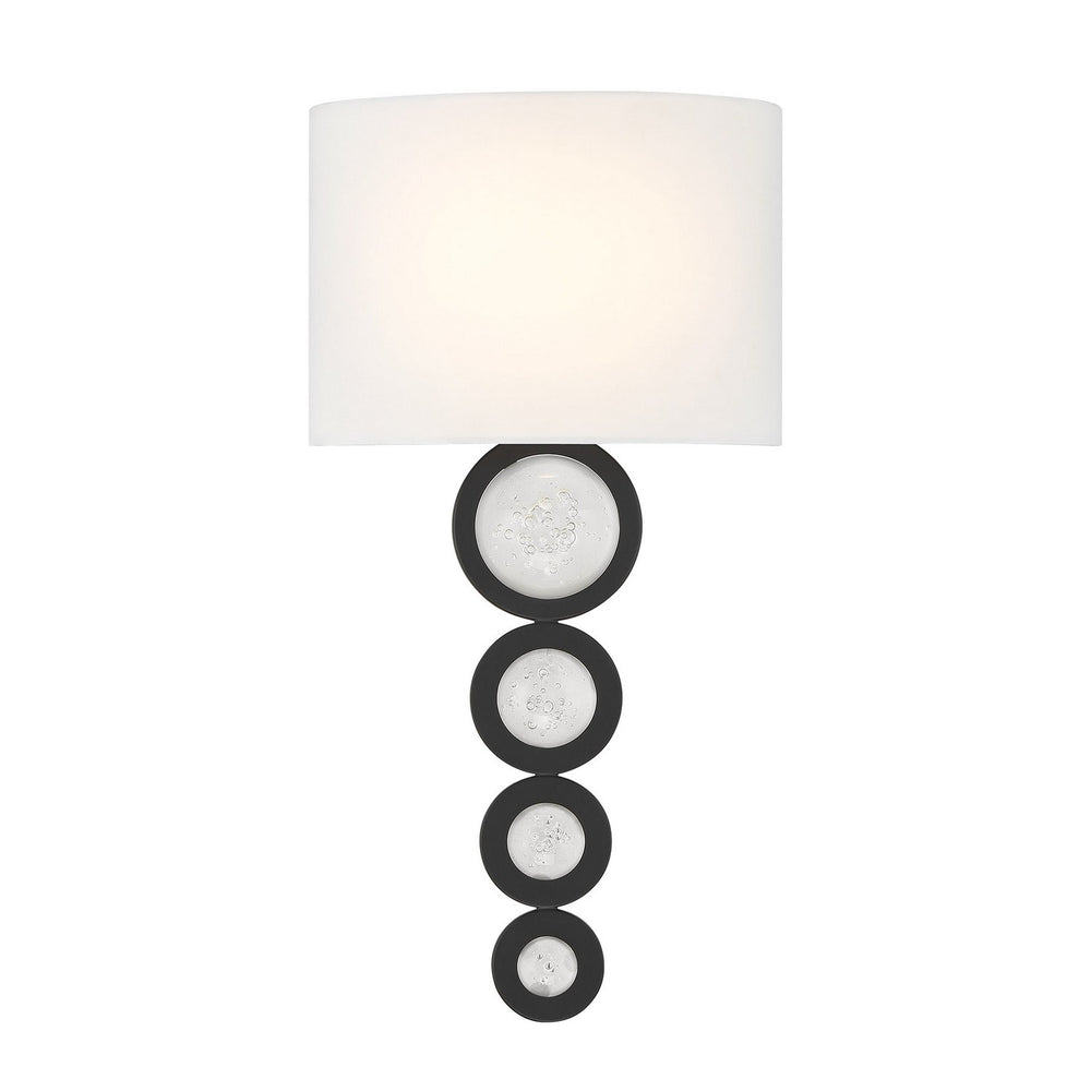 Savoy House - LED Wall Sconce - Marseille - Matte Black- Union Lighting Luminaires Decor