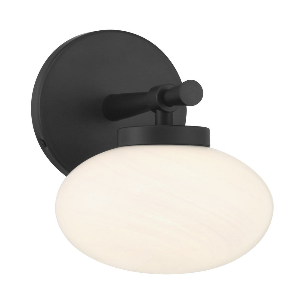 Savoy House - One Light Wall Sconce - Barrow - Matte Black- Union Lighting Luminaires Decor